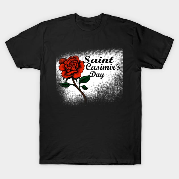 st. casimir of poland T-Shirt by Garis tipis